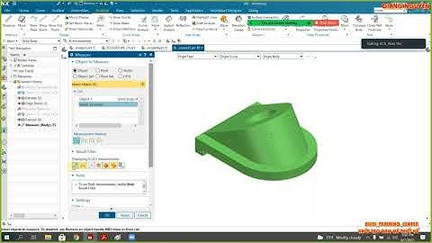 BÀI 9: THÊM VẬT LIỆU CHO CHI TIẾT VÀ KIỂM TRA KHỐI LƯỢNG (ADD MATERIAL_CHECK MASS)