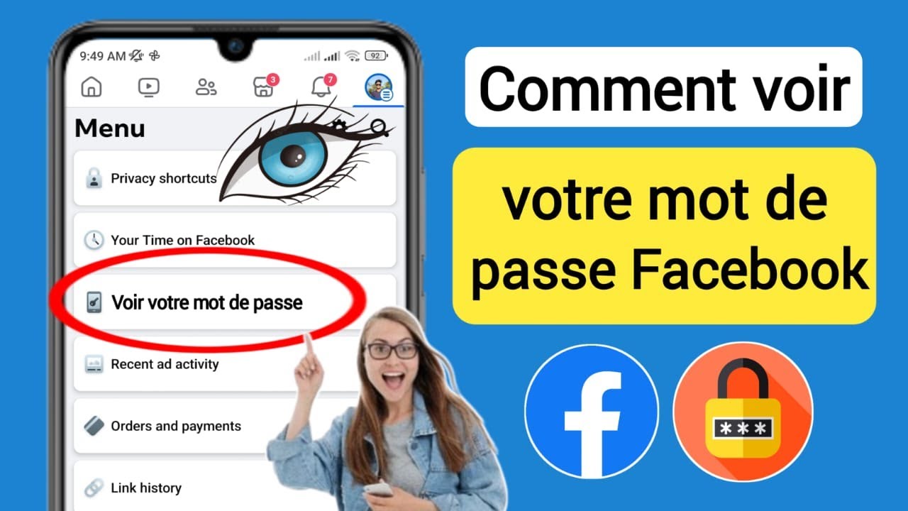 Comment voir le mot de passe Facebook si vous avez oublié 2024 ...