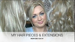 MY HAIR PIECES AND EXTENSIONS - HairDo by KEN PAVES-HOW TO