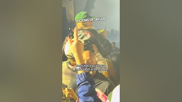 Travis Kelce held Taylor Swift in the air at Coachella 2024 😂 #shorts #taylorswift