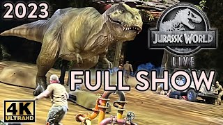 Jurassic World Live Tour 4K 2023 - Full Show 🦖 #JurassicWorldLive