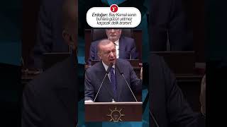 Erdoğan: Bay Kemal senin gücün bunlara yetmez! Bu millet seni öyle kovalar ki kaçacak delik ararsın!