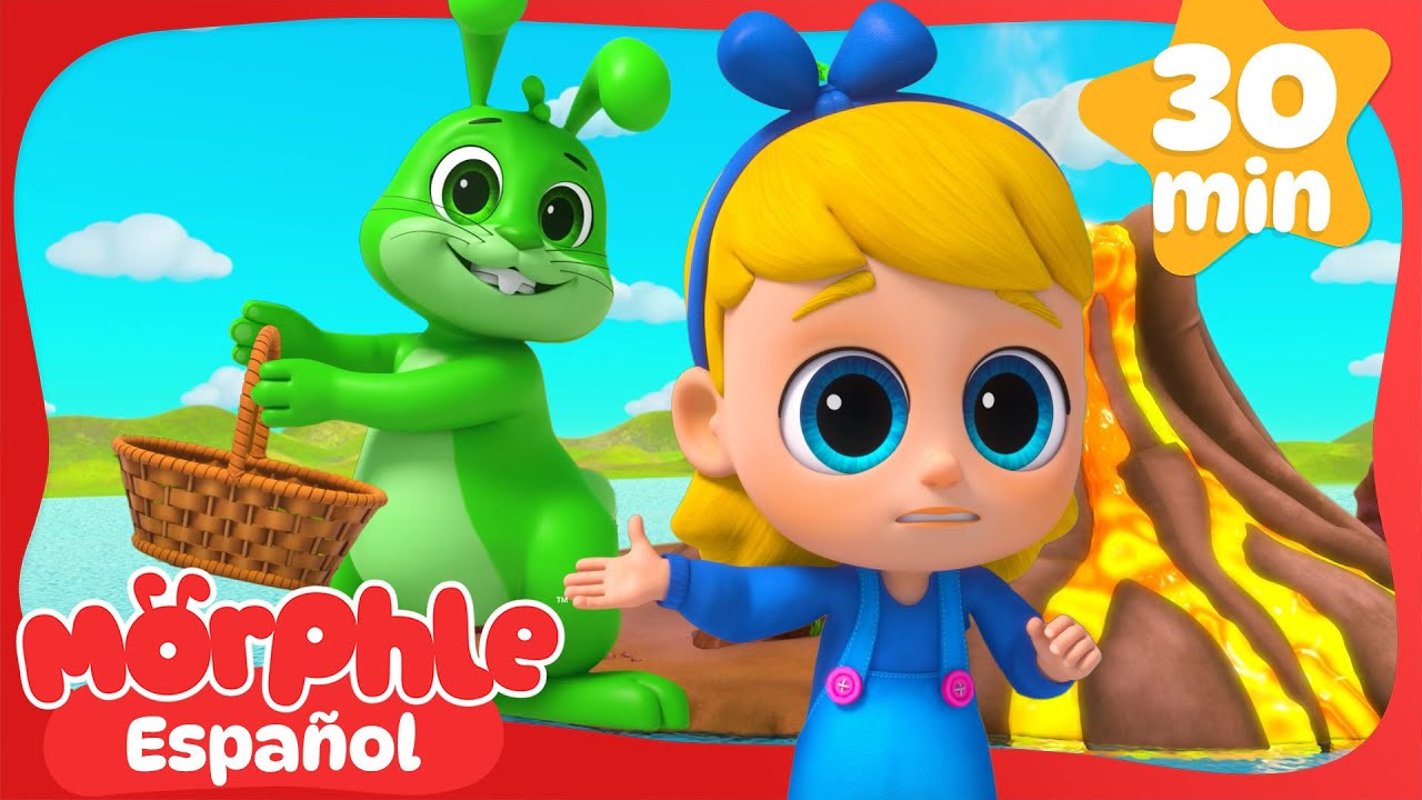 ¡Orphle esconde huevos de Pascua en lugares insospechados! 🥚🌋| Morphle🎈