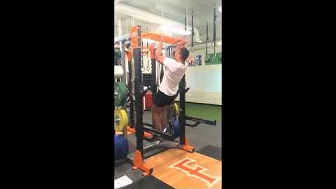 Eccentric Only Chinup