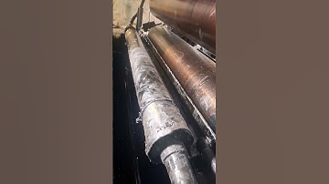 Speed roller remounted with new bearings#engineering #mechanics #maintenance #automation