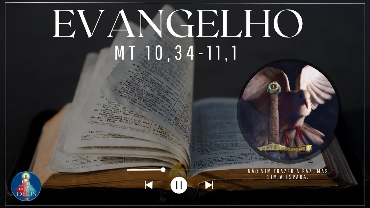 Evangelho de mateus 10 34 11 1 com reflex o n o vim trazer a paz