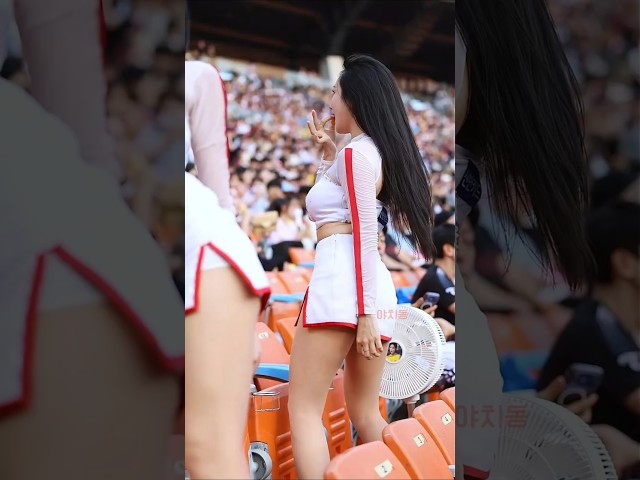 ???????? 땀으로 흠뻑 젖은 1황의 뒤태 ☀️???? 서여진 Seo Yeojin 徐如辰 치어리더 홀리몰리 아웃송 직캠 fancam