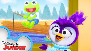 Summer's Art Show | Muppet Babies | @disneyjunior