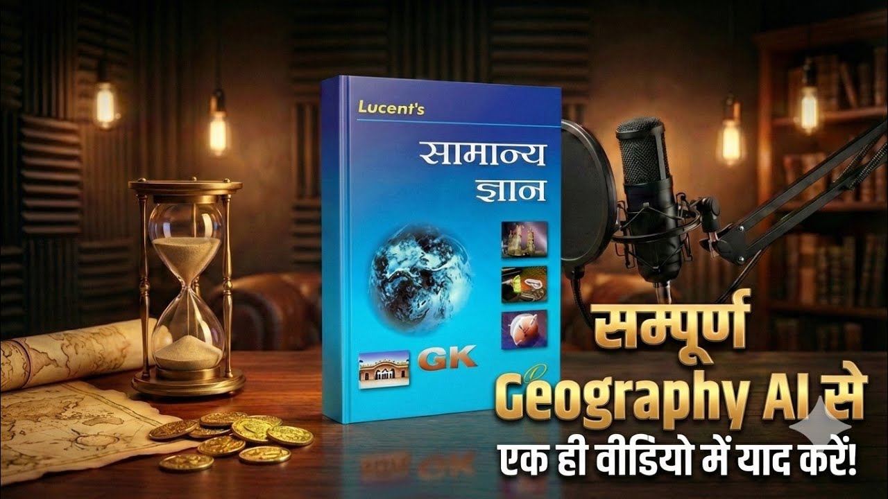 Geography (भूगोल) in One shot Video Story Style Audio Podcast for SSC UPSC & Railway.[Part-2]📚