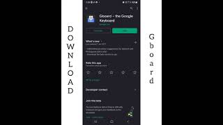 How to install Tibetan Keyboard on mobile | Gboard apps screenshot 2