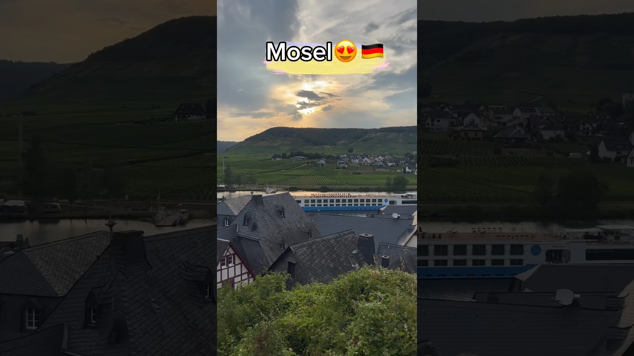 Долина Мозель-одно из любимых мест в Германии😍🇩🇪 