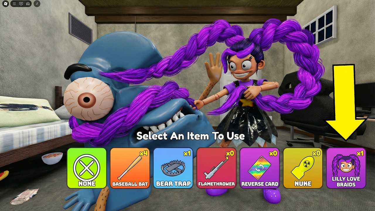 Enter Brainrot - NEW WEAPON Lilly Love Braids 67 All Cutscene All Animations