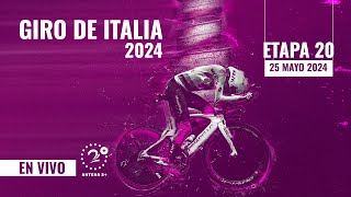 EN VIVO - GIRO DE ITALIA 2024 ETAPA 20