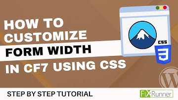 How To Customize Width Of Contact Form 7 With CSS In WordPress