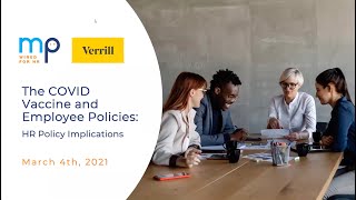 The COVID Vaccine and Employment Law HR Policy Implications