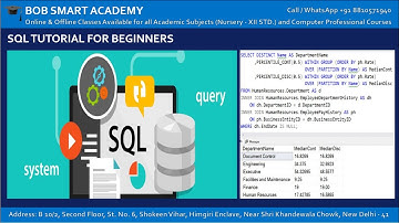 SQL Tutorial for Beginners - Part 5
