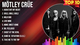 Top 10 songs Mötley Crüe 2024 ~ Best Mötley Crüe playlist 2024