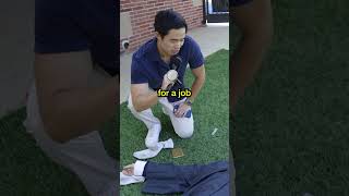 Interviewing a hungover UCLA grad 👨🏻‍🎓