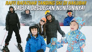 SKI DARI DATARAN TINGGI HAKUBA!!RAFFI RAFATHAR BERANI BANGET,SATU ROMBONGAN KONVOI MAIN SKI,SERU!!