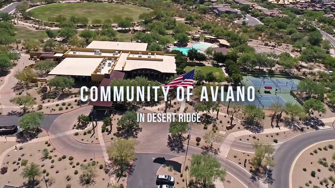 Community of Aviano in Desert Ridge YouTube