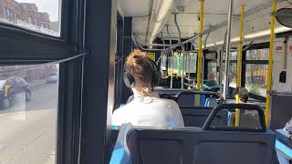 Ride On The CTA New Flyer D40LF Bus 1046 On Rt 81 Lawrence From Marine Drive To Western Ave