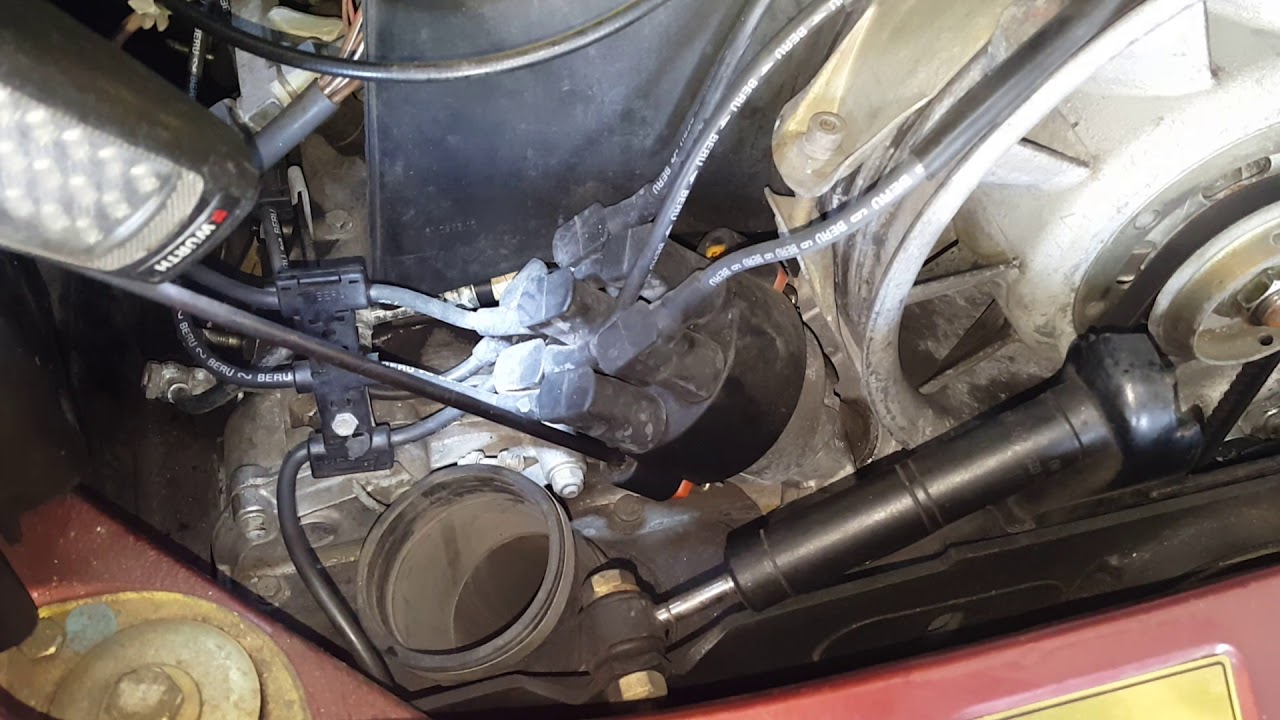 Valve adjustment on Porsche 911 (part 8) YouTube