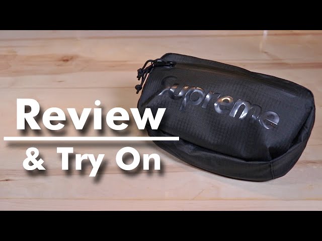 Supreme SS21 Waistbag Review and Try On - YouTube