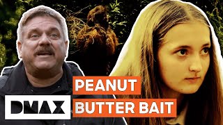 Daughter Tries to Lure Out Bigfoot with Peanut Butter | Finding Bigfoot: The Search Continues