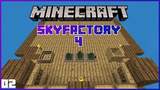 SkyFactory 4! Ep. 2 - TREES, TREES, AND TREES!!!