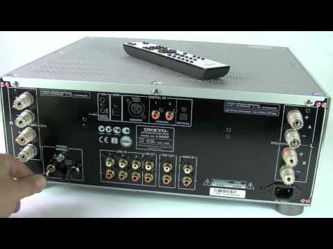 ONKYO A-9000R High End Stereo Amp - How to use