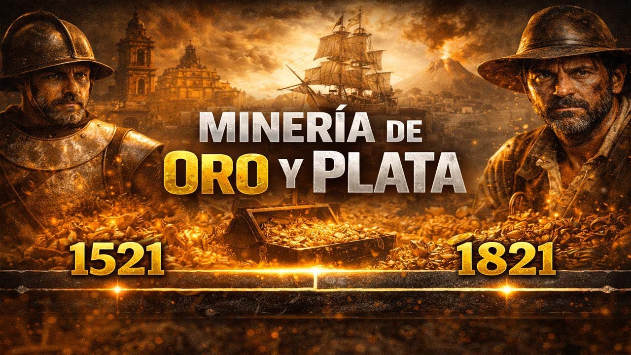 La minería de oro y plata en México (1521–1821) | El tesoro que cambió ...