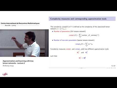 Anthony Nouy: Approximation