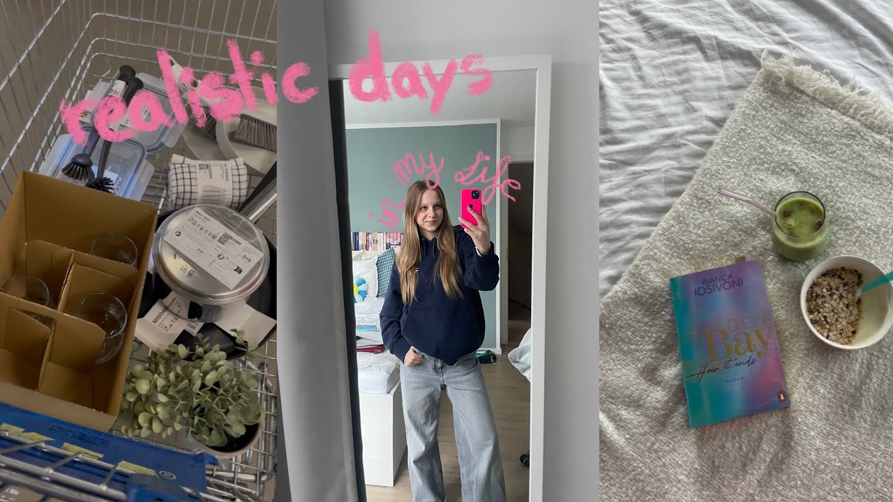 Ein paar Tage in meinen Semesterferien | viel entspannen, Ikea & backen 🧁💗📖