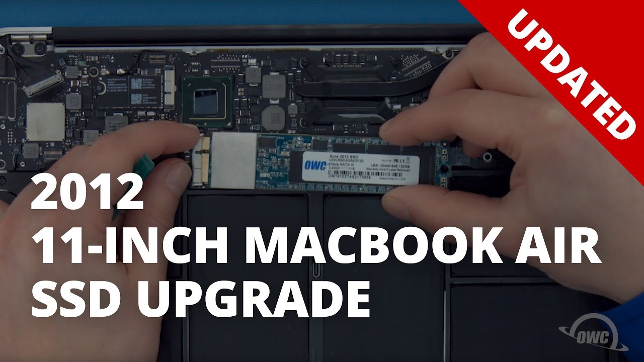 How to Install a SSD in a 11-inch MacBook Air 2010 - UPDATED YouTube