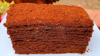 САМЫЙ НЕЖНЫЙ ТОРТ С НЕЖНЫМ КРЕМОМ Получается с первого раза Бир мартада ухшайдиган шоколадли торт