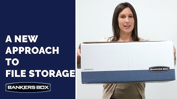 Bankers Box Innovative String and Button File Storage-Liberty Box