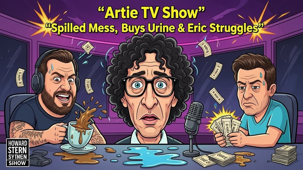 Artie TV Show: Artie’s Mess, Buys Urine & Eric the Midget Can’t Sell Tickets | Howard Stern Show