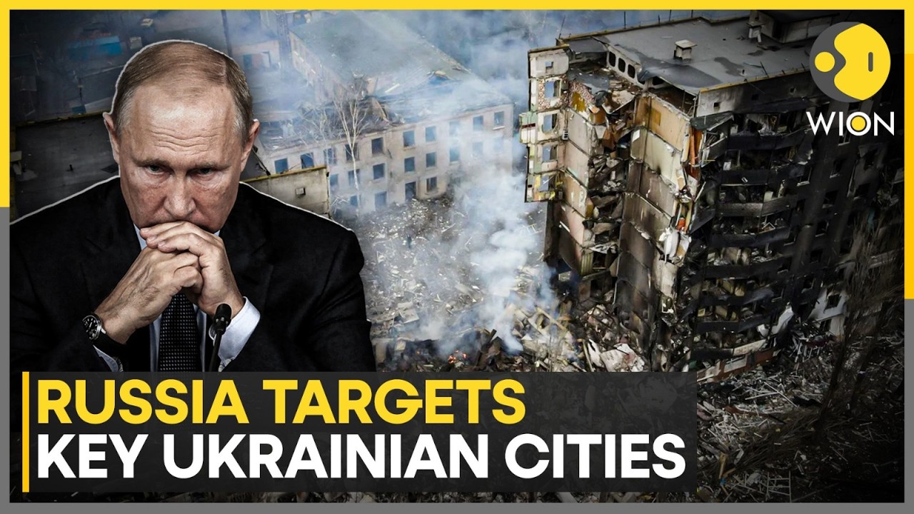 Russia-Ukraine War: 4 Killed Amid Heavy Fighting and Drone Strikes in Eastern Ukraine | WION