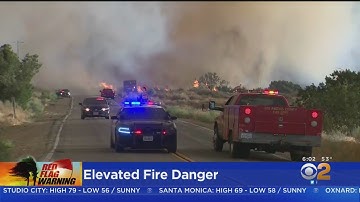 Crews Prepare As Red Flag Warning Takes Effect Friday And Brings Elevated Fire Danger