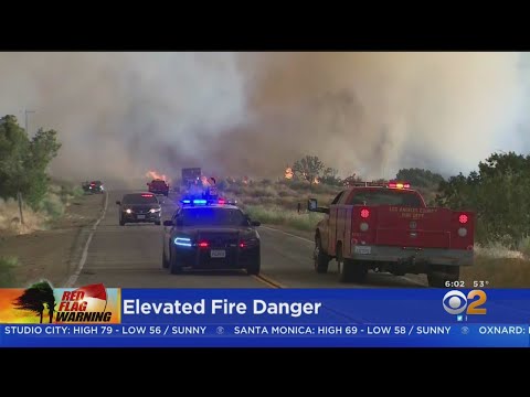 Crews Prepare As Red Flag Warning Takes Effect Friday And Brings Elevated Fire Danger