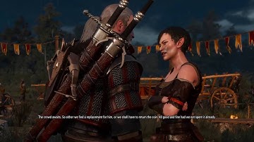 The Witcher 3 -  showing dialogue for educational purposes