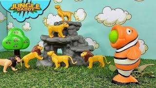 Fish Pop Animal Game! "Jungle Daddy" animals for kids squeeze poppers screenshot 2