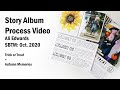 Scrapbook Story Album Process | Ali Edwards | SBTM October 2020