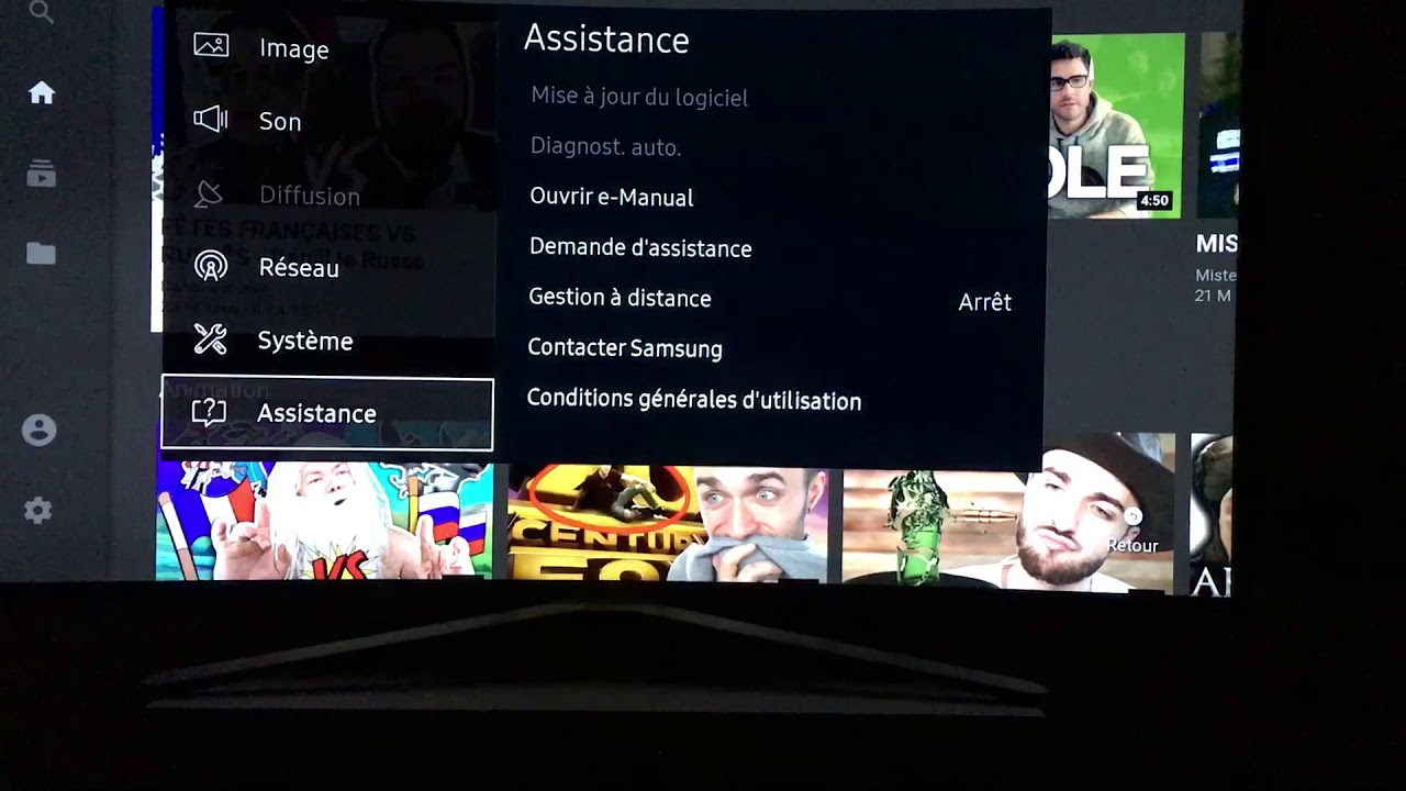 How To Fix Greyed Out Self Diagnosis Factory Settings On Samsung Smart Tv Youtube