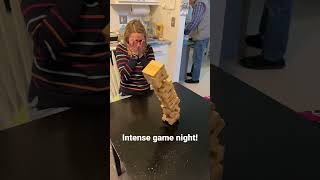 Intense family game night! #shortsvideo #shorts #saturday #gamenight #family #jenga Wealth