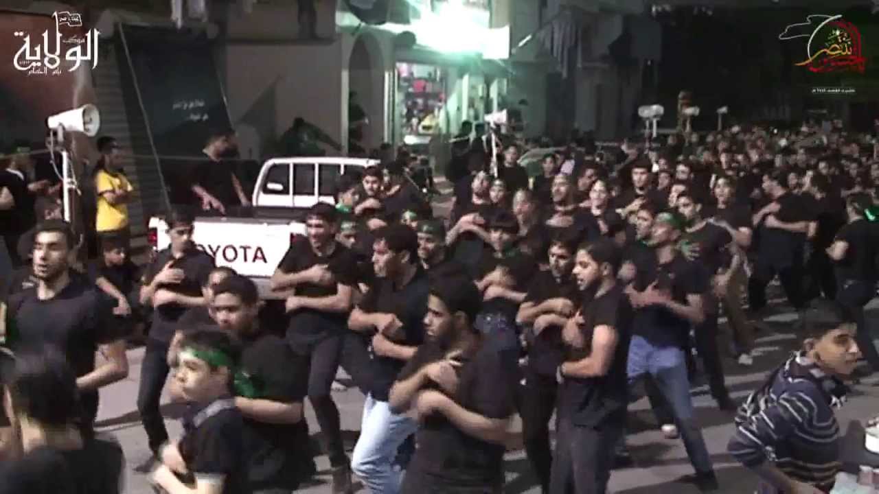 الرادود علي غريب - موكب الولاية بأم الحمام - ليلة 7 محرم 1435