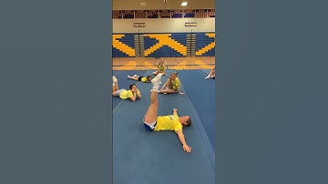 The Best Toe Touch Drill For Cheerleaders #Shorts