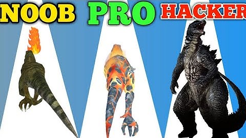 NOOB vs PRO vs HACKER | Dino Evolution Run 3D | With Oggy And Jack | Dr.Octavius Gamer | ALL Levels
