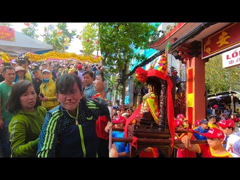 Video Rước Kiệu Chùa Bà Thiên Hậu Bình Dương 2019 - youtube