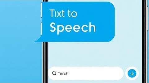 Text to Speech App |  MIT App Inventor